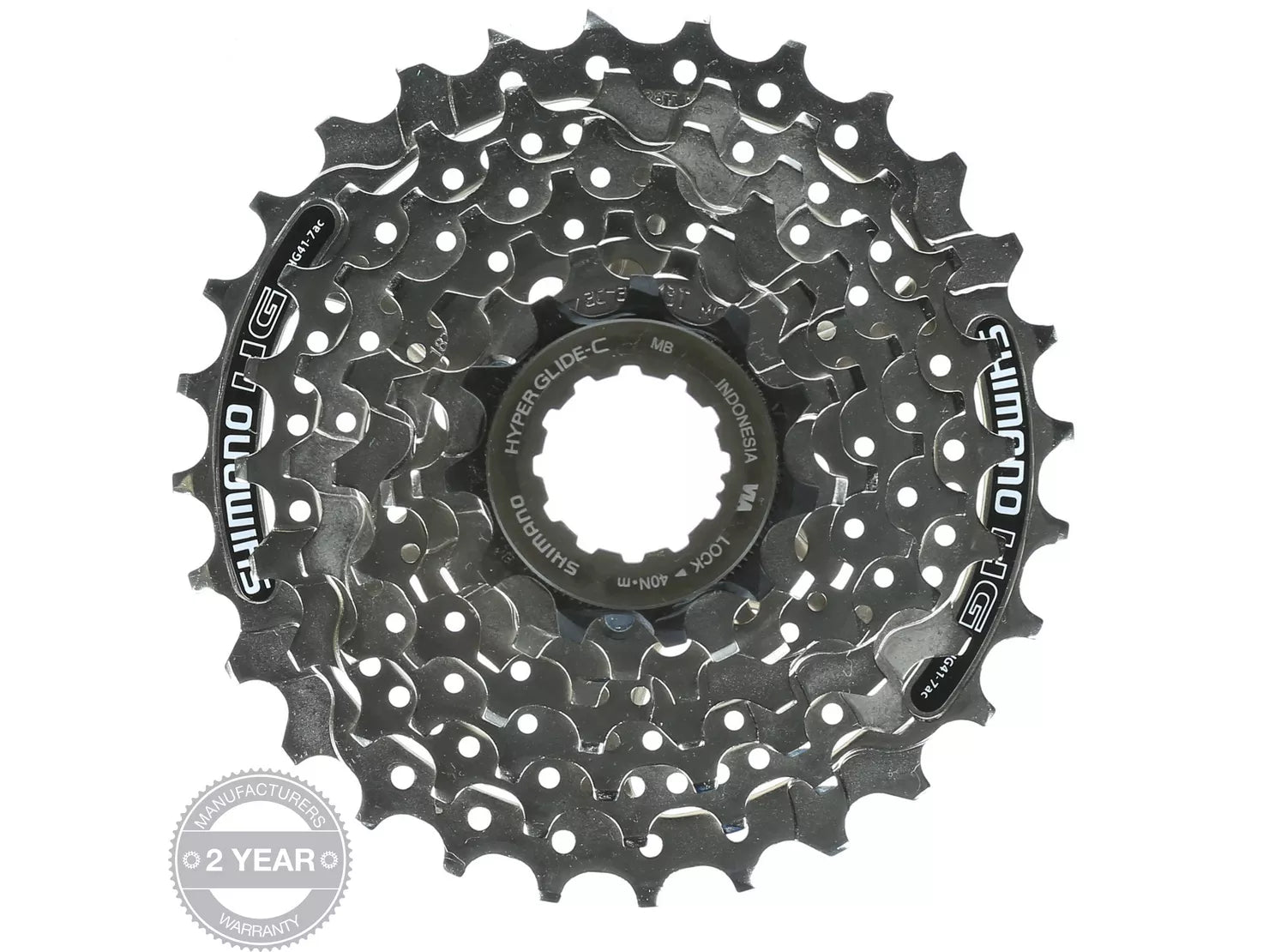 Shimano Cassette Sprocket - Shimano CS-HG41 7 Speed Cassette 11-28T