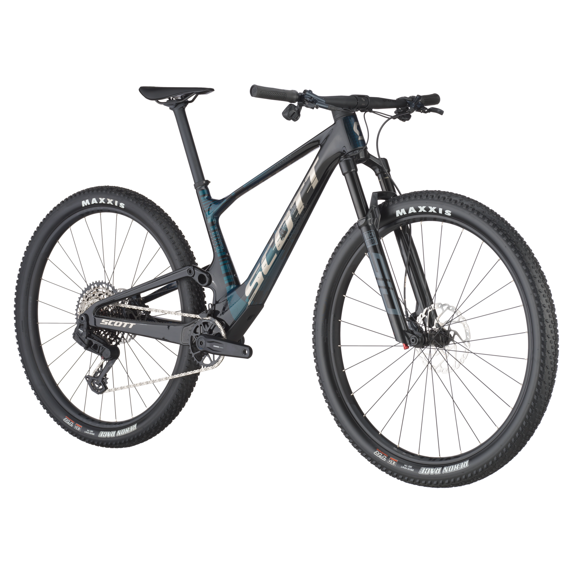 Scott Spark RC Team Full Suspension XC Mountain Bike - Martin Green