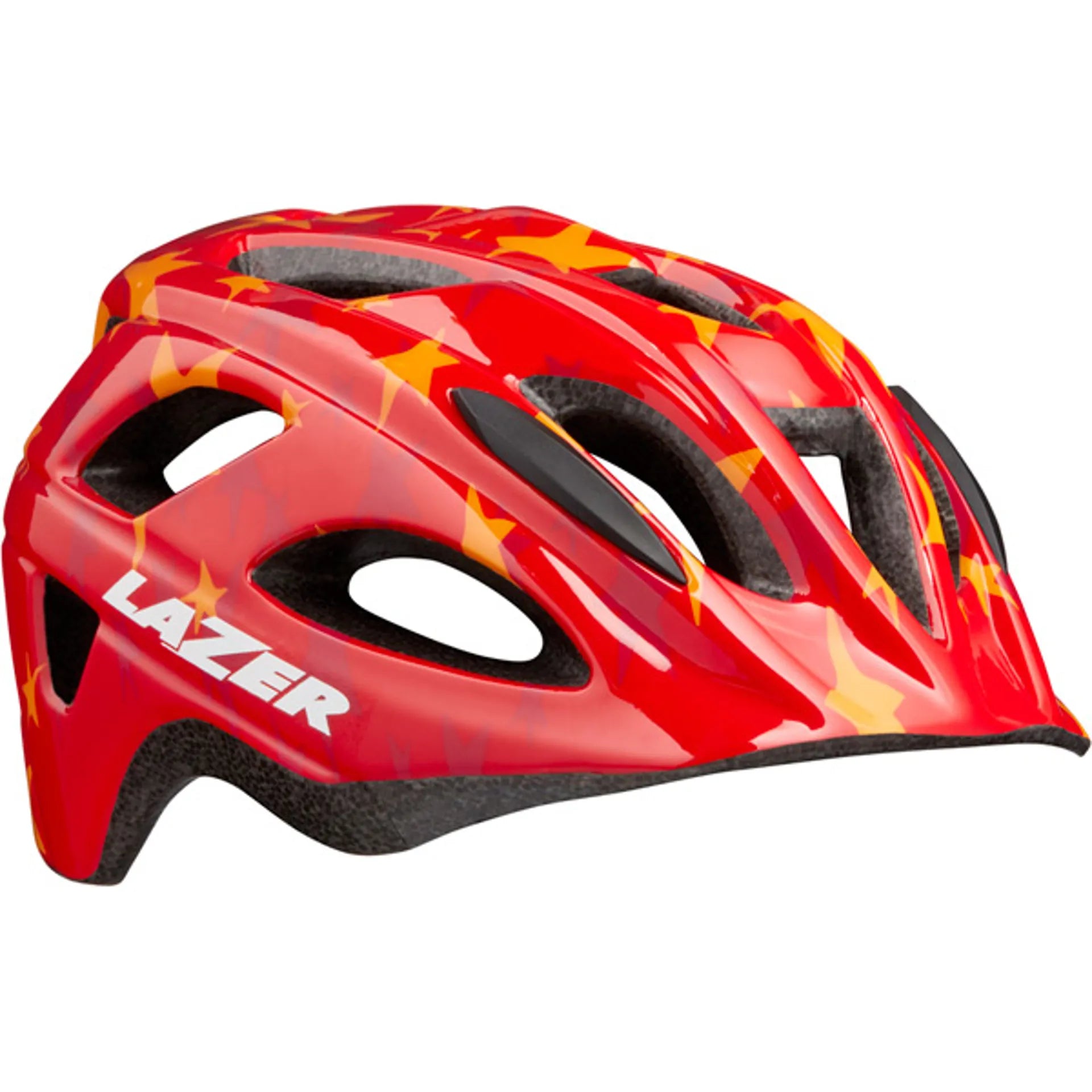 Lazer P'Nut Toddlers Unisize - Stars Helmet Red