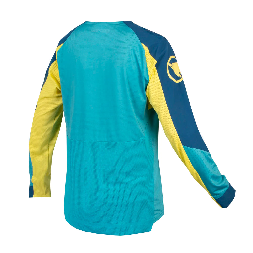 Endura MT500 Burner Lite Long Sleeve Jersey - Blueberry