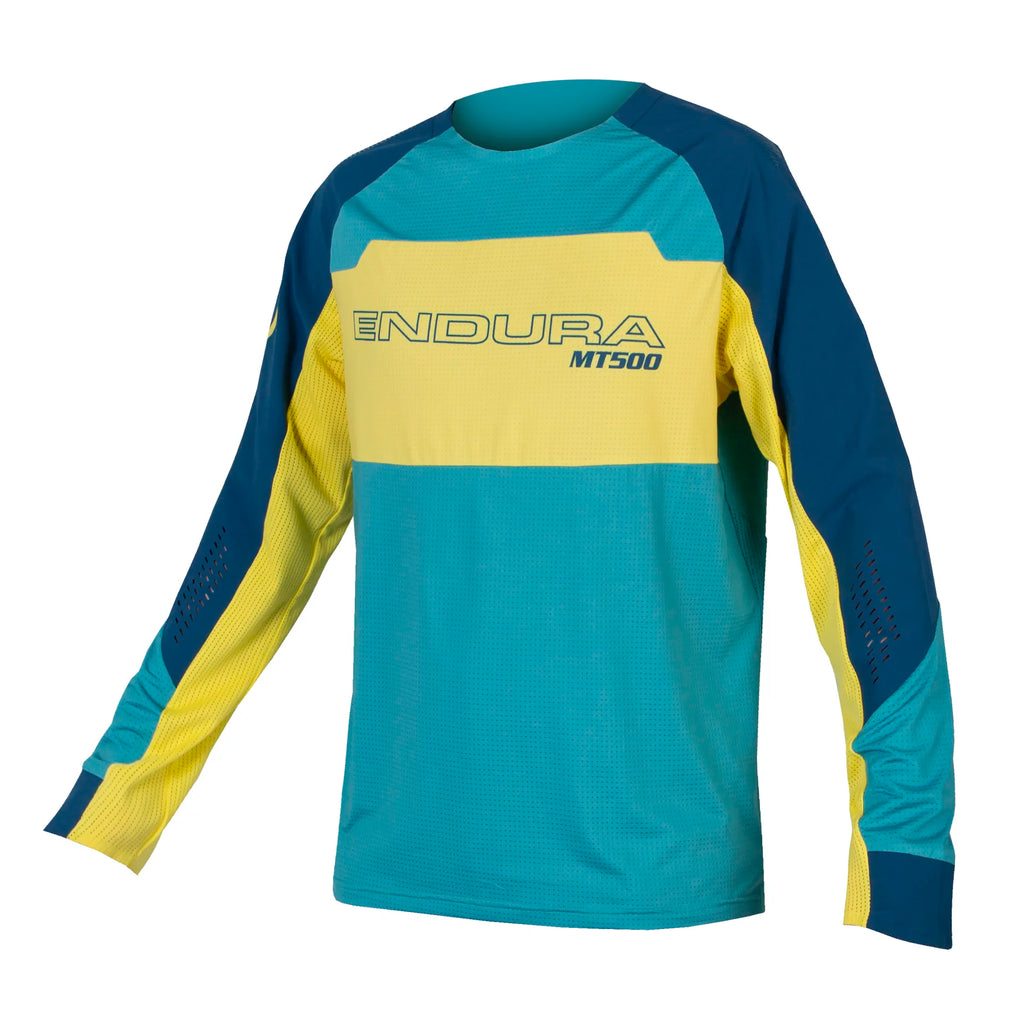 Endura MT500 Burner Lite Long Sleeve Jersey - Blueberry
