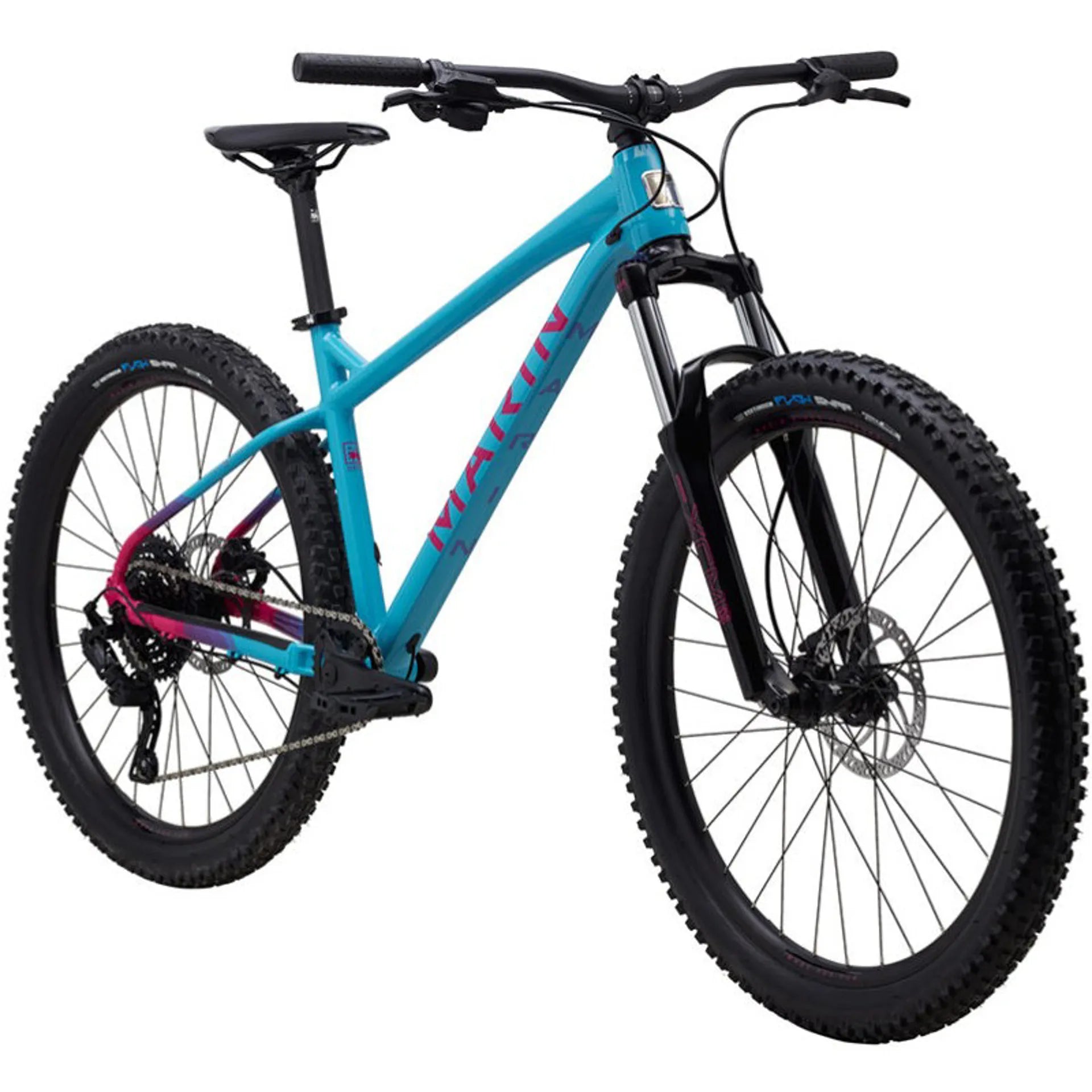 Marin San Quentin 1 Teal / Pink Hardtail Mountain Bike