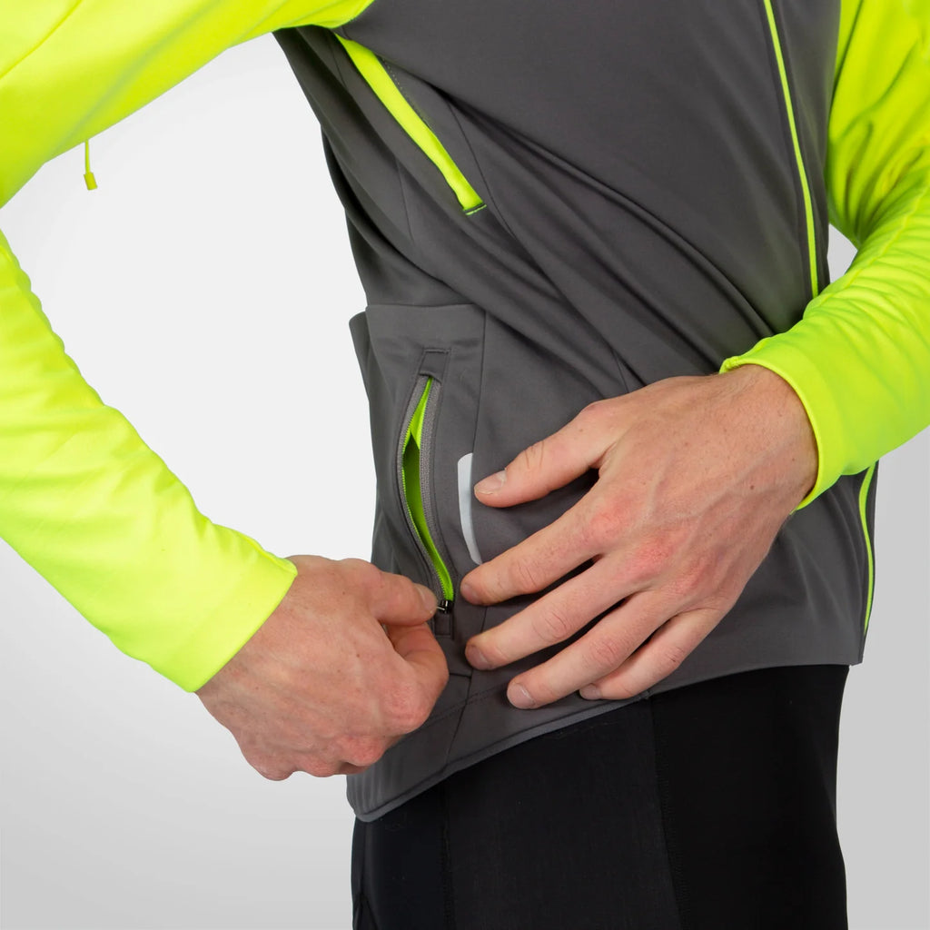 Endura - Men's Windchill Jacket - Bright Yellow