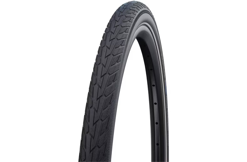 Schwalbe Road Cruiser Wired Bike Tyre 700x40c Black/Reflex