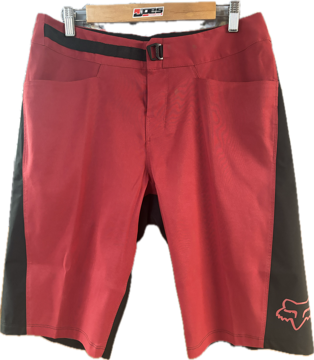 Fox Ranger MTB Cycling Shorts Cardinal Red/Black