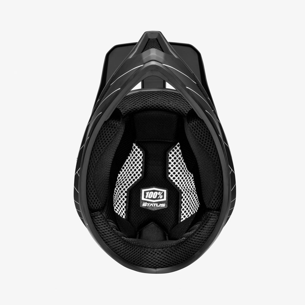 100% Status Full Face Helmet - Black