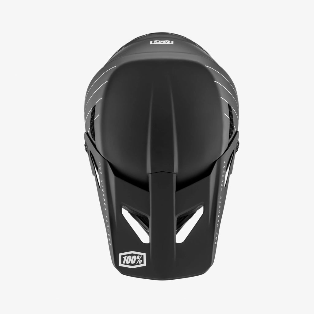 100% Status Full Face Helmet - Black