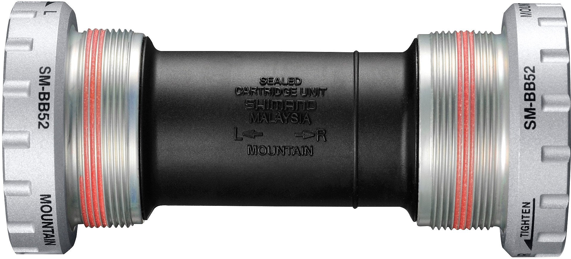 Shimano SM-BB52 Deore outboard bearing bottom bracket set, British thread, 83 mm