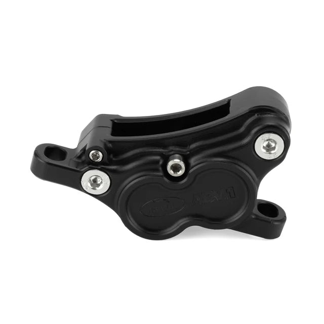 HEL Advocate 4-Piston Hydraulic Disc Brake System - Stealth Black & Forged Bronze
