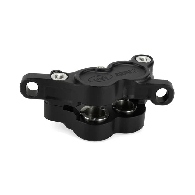 HEL Advocate 4-Piston Hydraulic Disc Brake System - Stealth Black & Forged Bronze