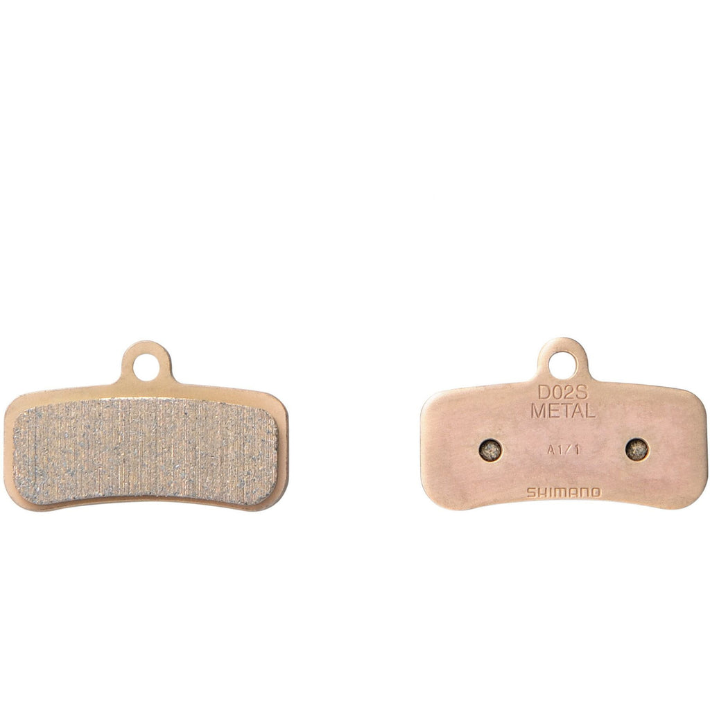 Shimano - D02S-MX disc pads and spring, metal sintered pad, steel back