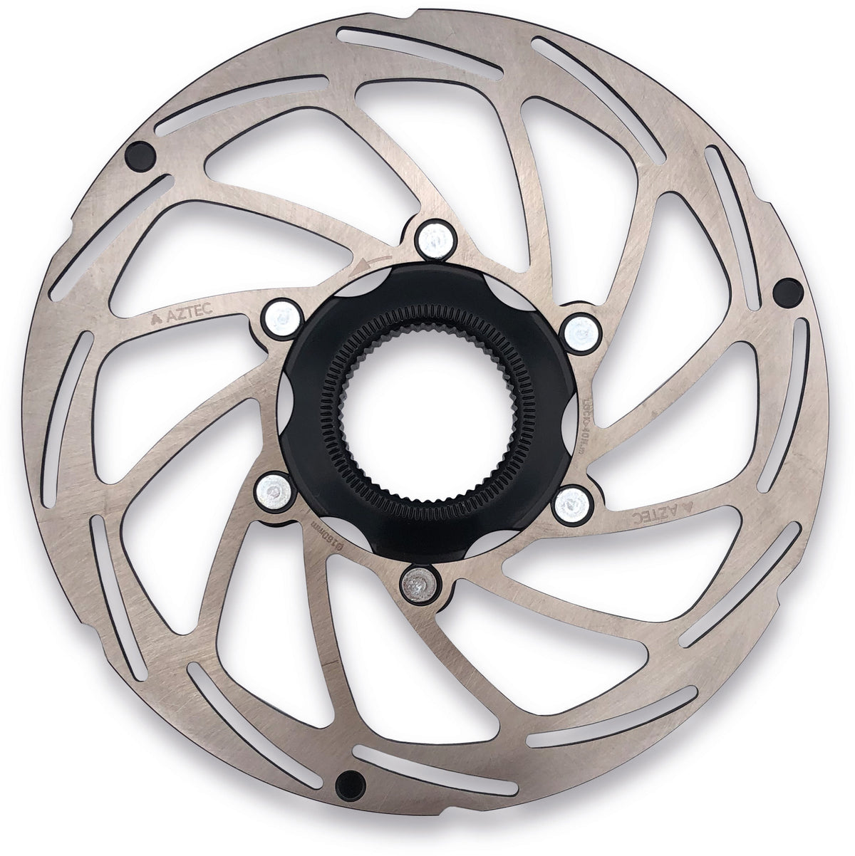 Aztec Stainless Steel Fixed Centre-Lock Disc Rotor - 203 mm