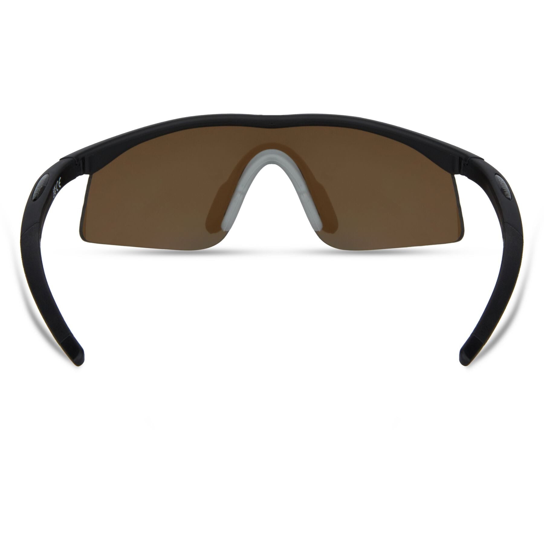 Madison D'Arcs Compact Matt Black Sunglasses 3 Lens Pack - Dark / Amber / Clear
