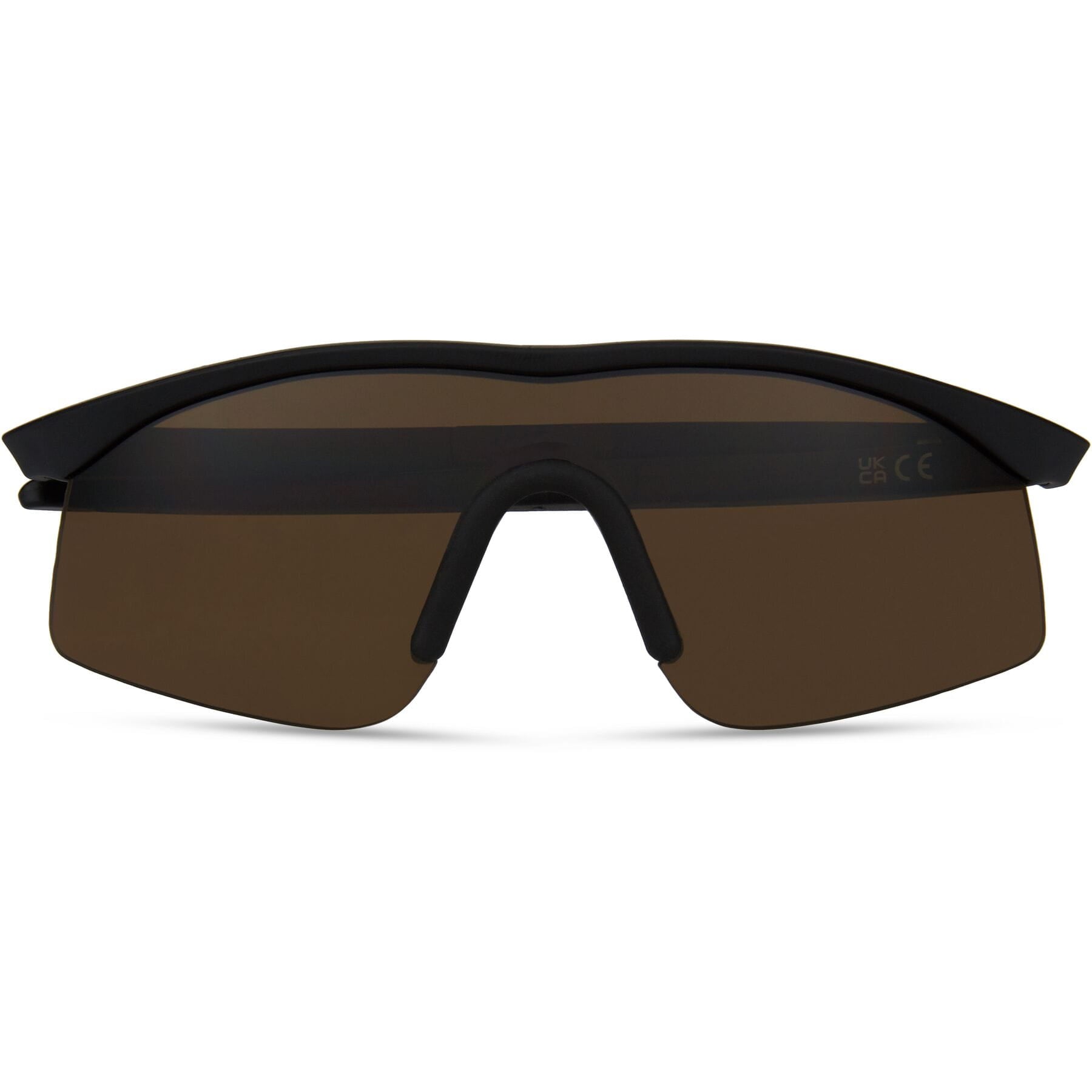 Madison D'Arcs Compact Matt Black Sunglasses 3 Lens Pack - Dark / Amber / Clear