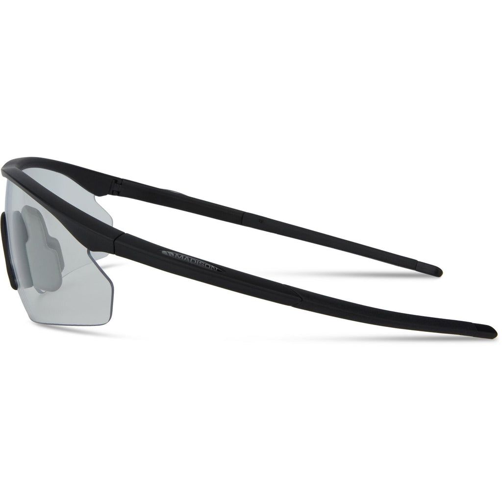 Madison Shields Matt Black Sunglasses - Clear Lens