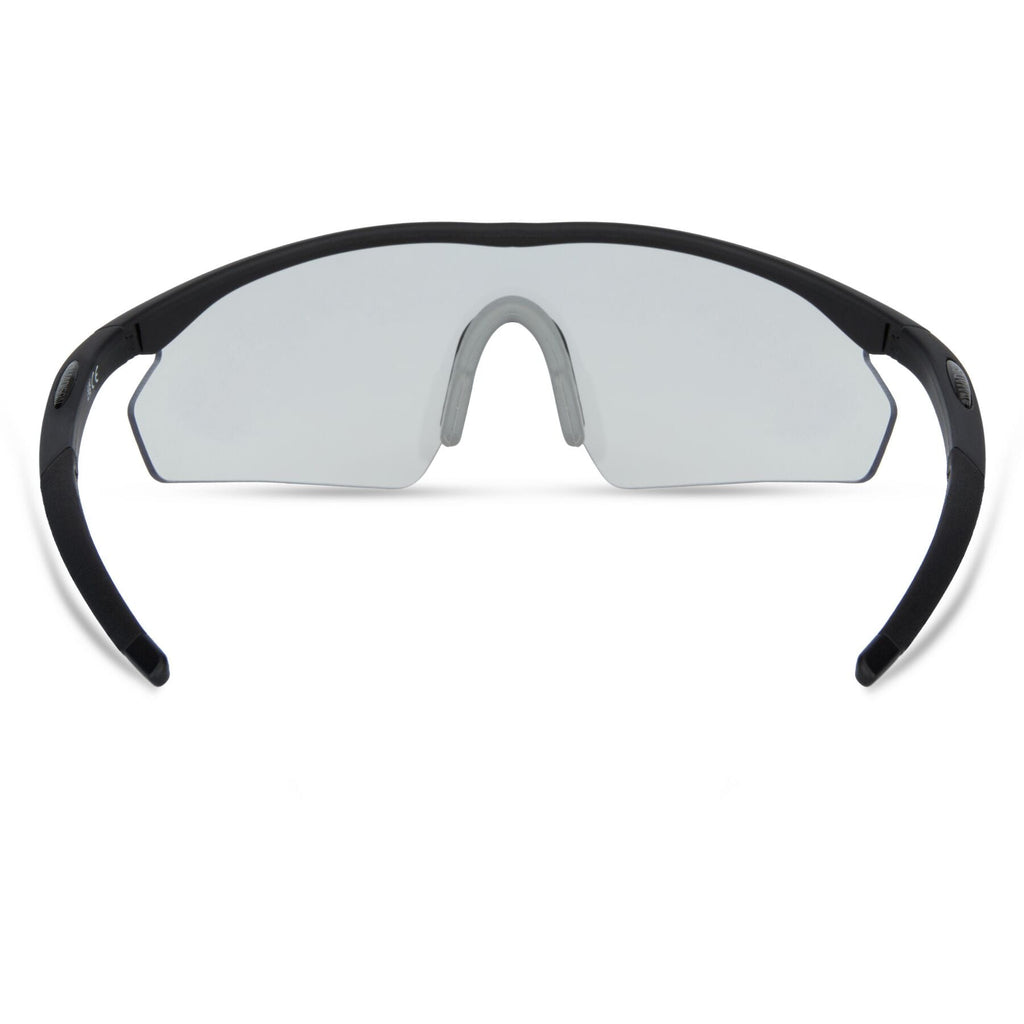 Madison Shields Matt Black Sunglasses - Clear Lens