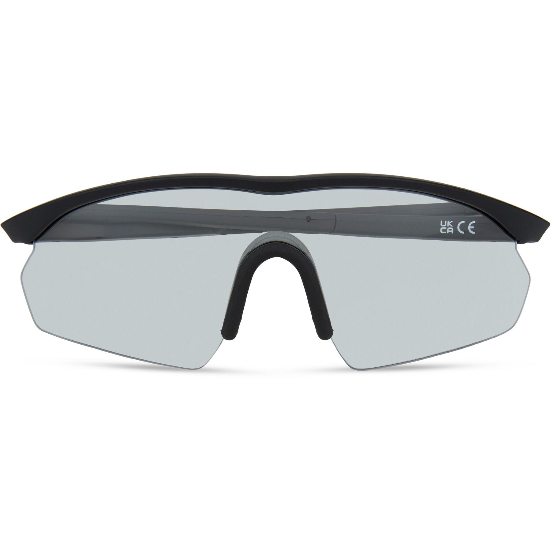 Madison Shields Matt Black Sunglasses - Clear Lens
