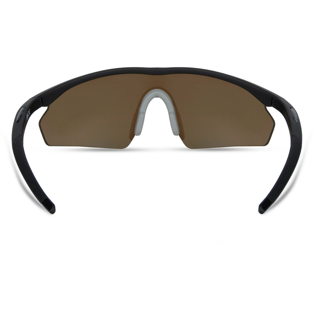 Madison D'Arcs Matt Black Sunglasses 3 Lens pack - Dark / Amber / Clear