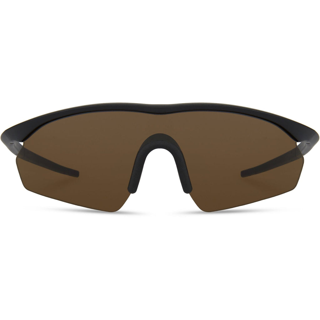 Madison D'Arcs Matt Black Sunglasses 3 Lens pack - Dark / Amber / Clear