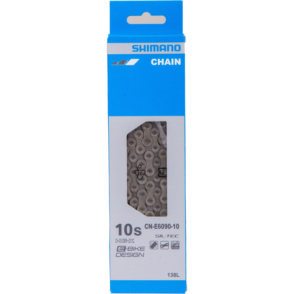 Shimano CN-E6090-10 E-bike HG-X chain, 10-speed, 138 links, SIL-TEC