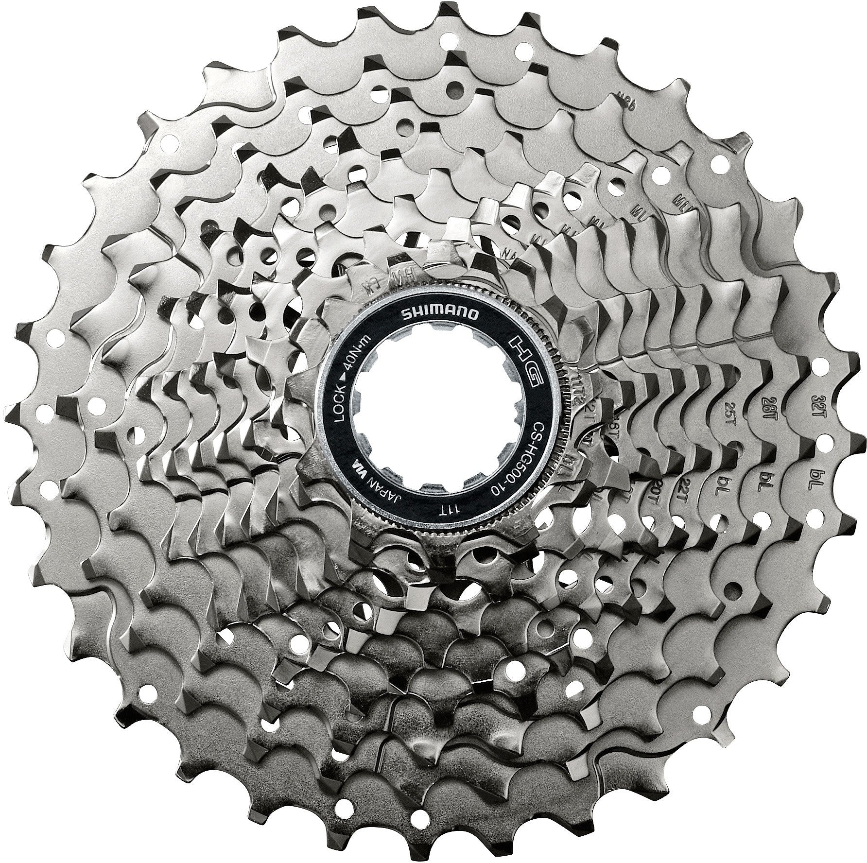 Shimano Cassette Sprocket CS-HG500 10-speed cassette 11 - 32T