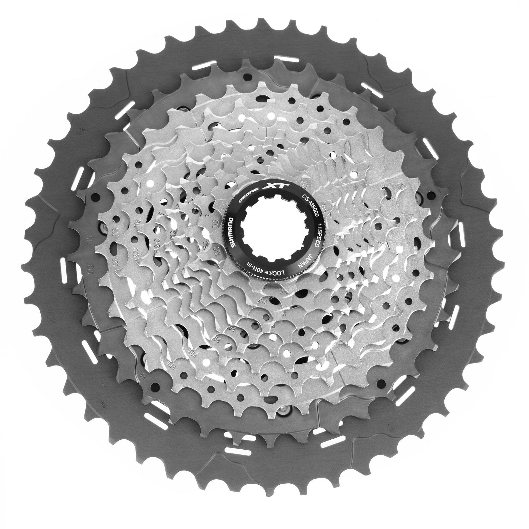 Shimano Cassette Sprocket -CS-M8000 Deore XT 11-speed cassette 11 - 46T