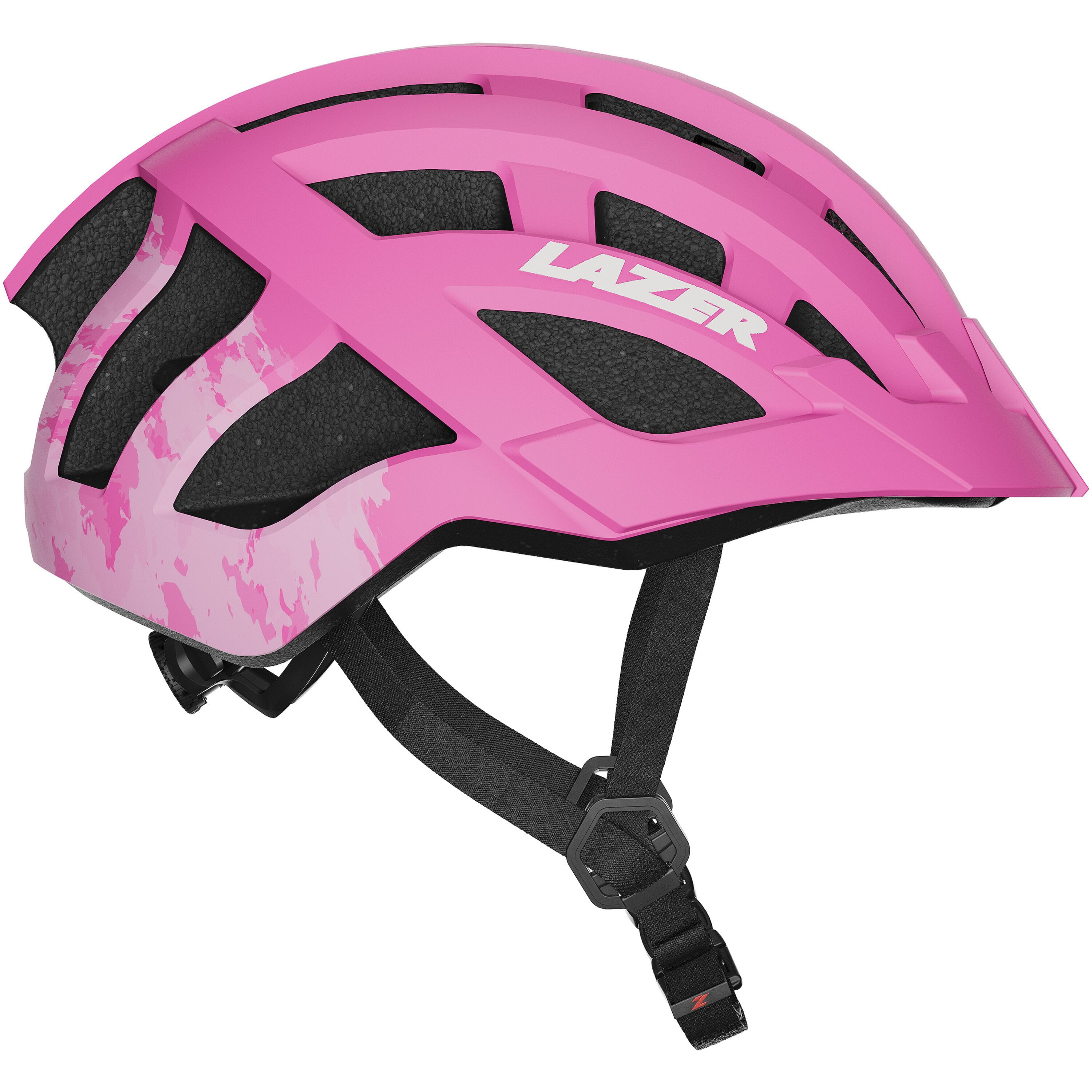 Lazer J2 Helmet, Matt Pink Clouds, Uni-Youth – Joe's Bikes