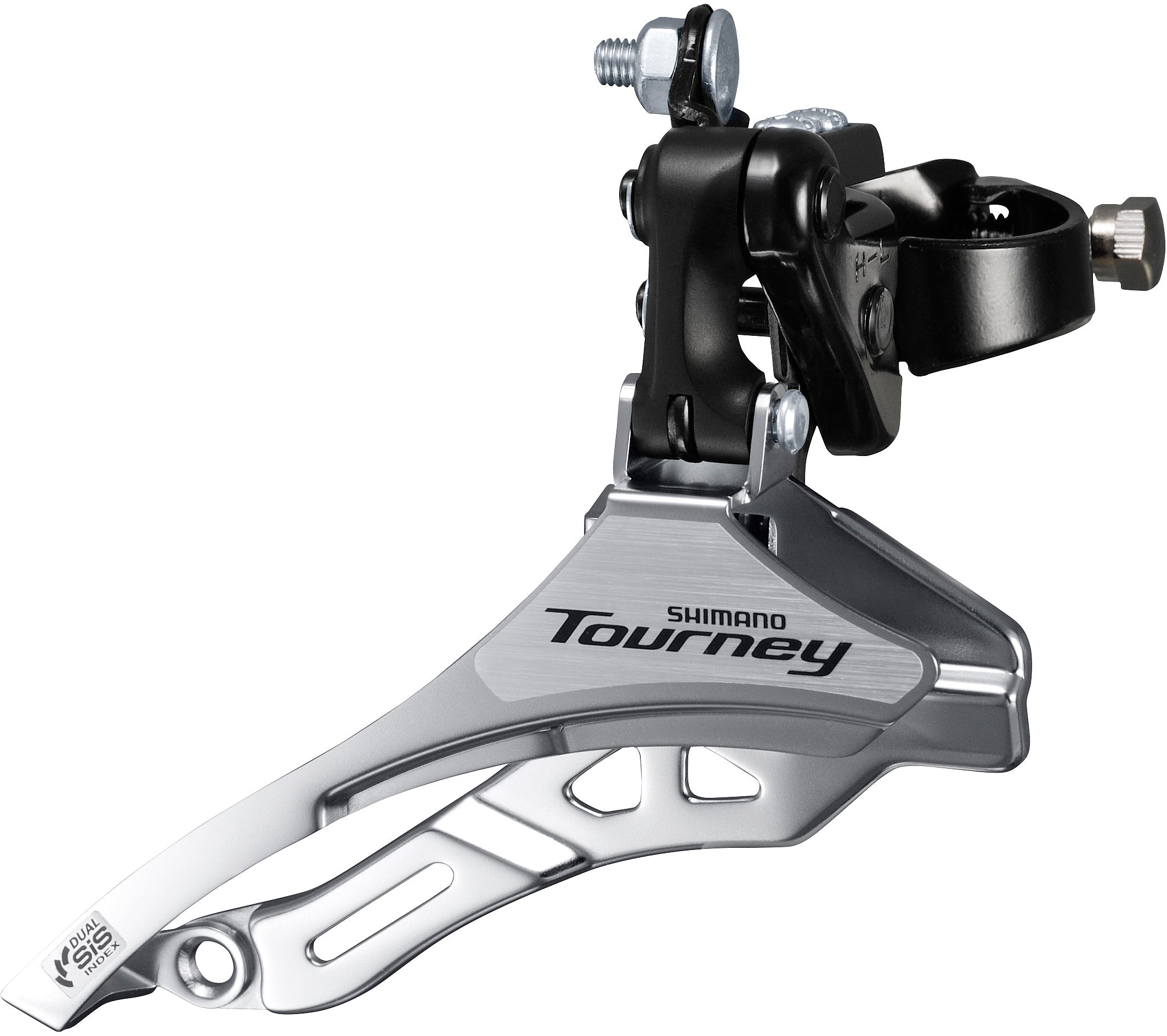 Shimano FD-TY300 Tourney 6/7-speed triple front derailleur, down pull, 31.8 mm, for 42T