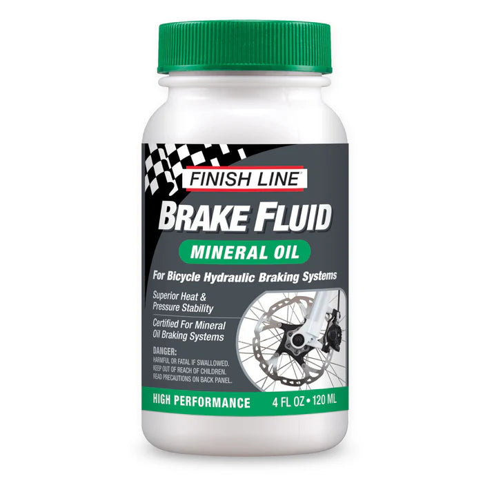 Finish Line Mineral Oil Disc Brake Fluid 4 oz / 120 ml