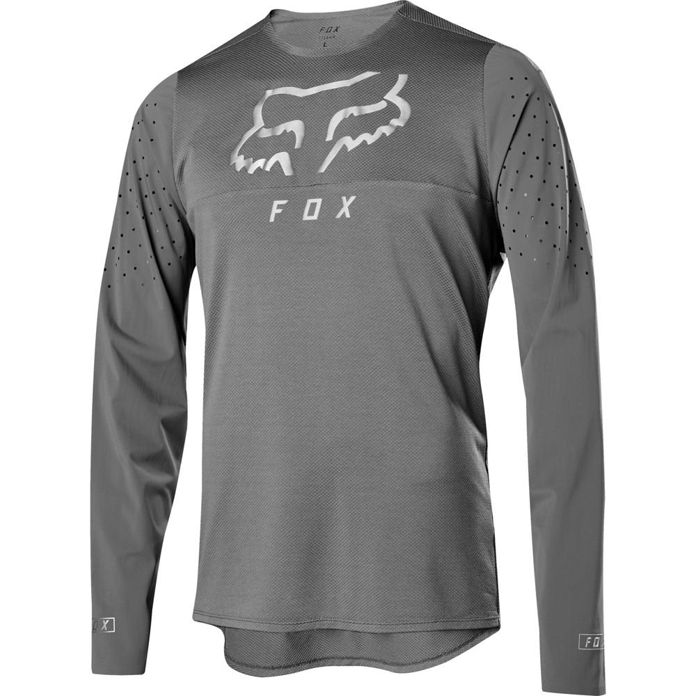 Fox Racing Flexair Delta Long Sleeve Jersey - Vintage Grey