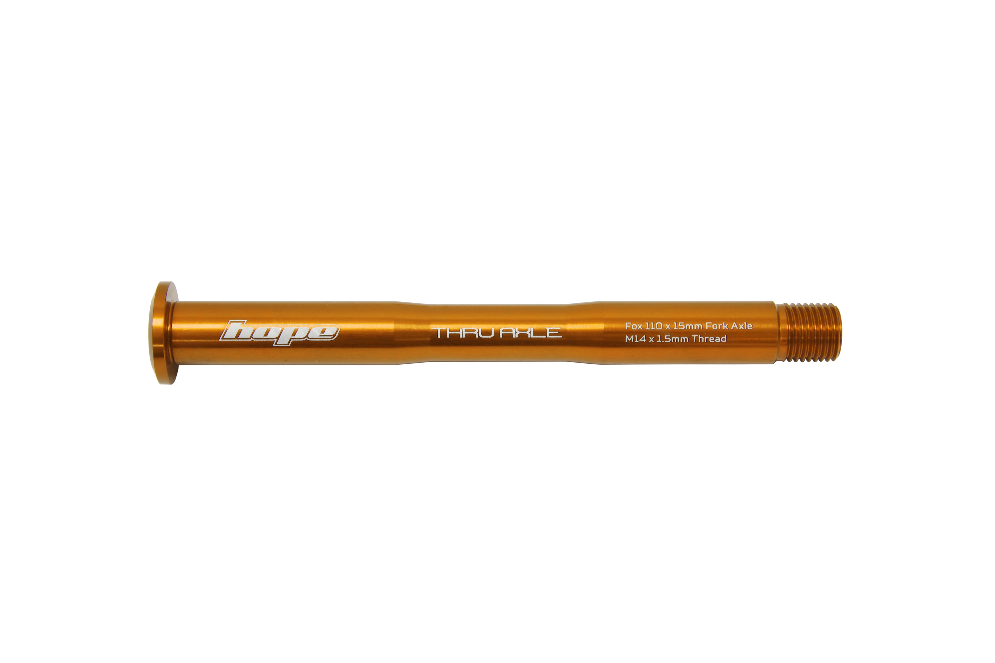 Hope - Thru Axle - Front - Fox 110 x 15mm M14 x 1.5mm Thread