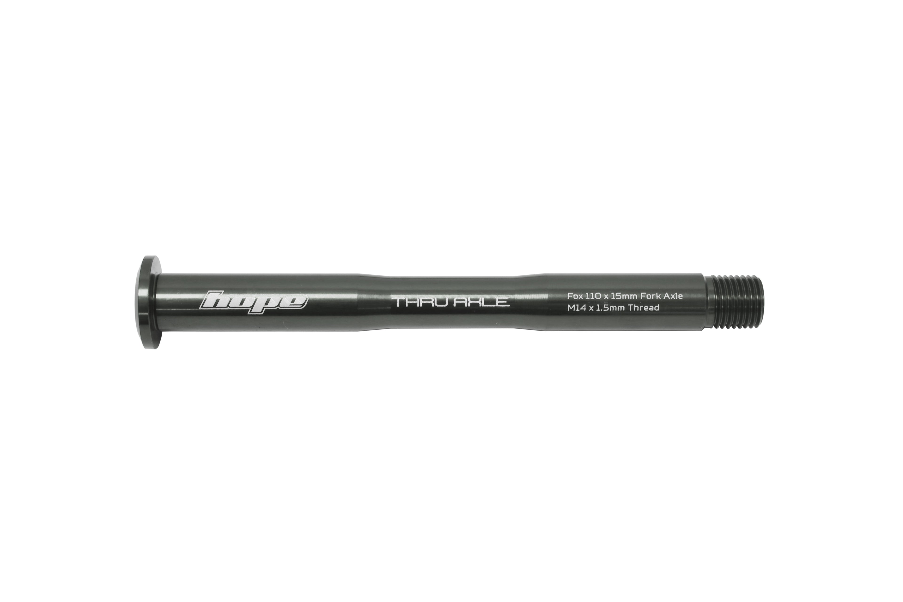 Hope - Thru Axle - Front - Fox 110 x 15mm M14 x 1.5mm Thread
