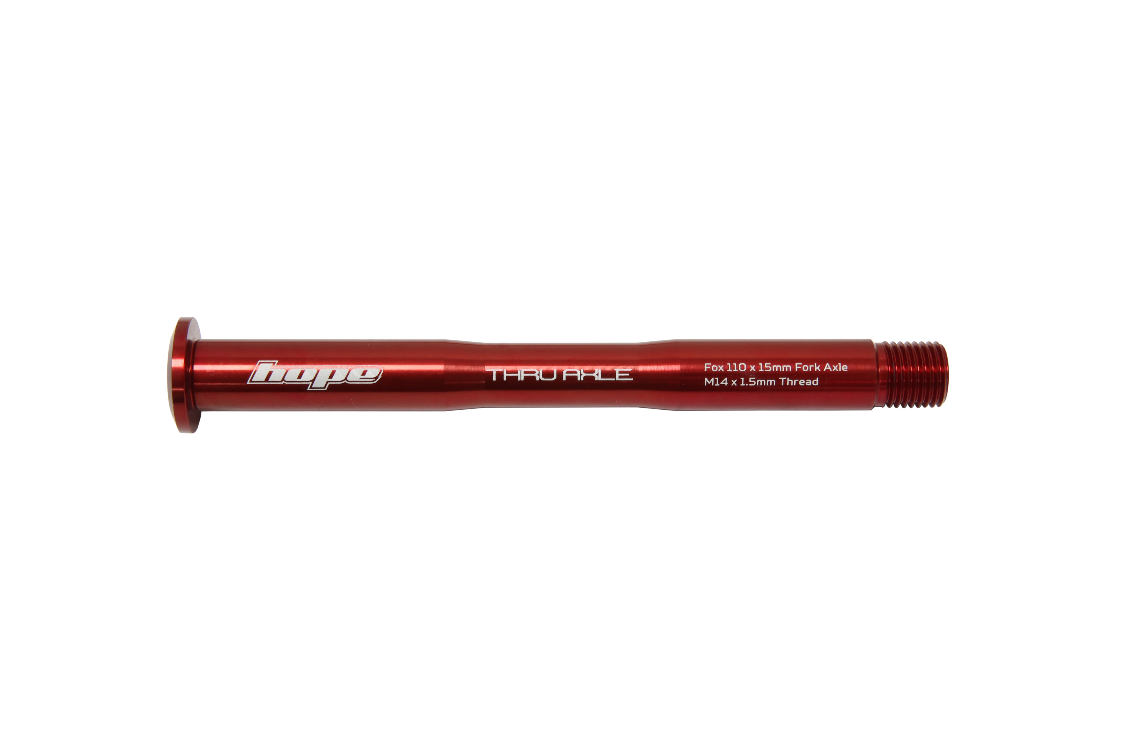 Hope - Thru Axle - Front - Fox 110 x 15mm M14 x 1.5mm Thread