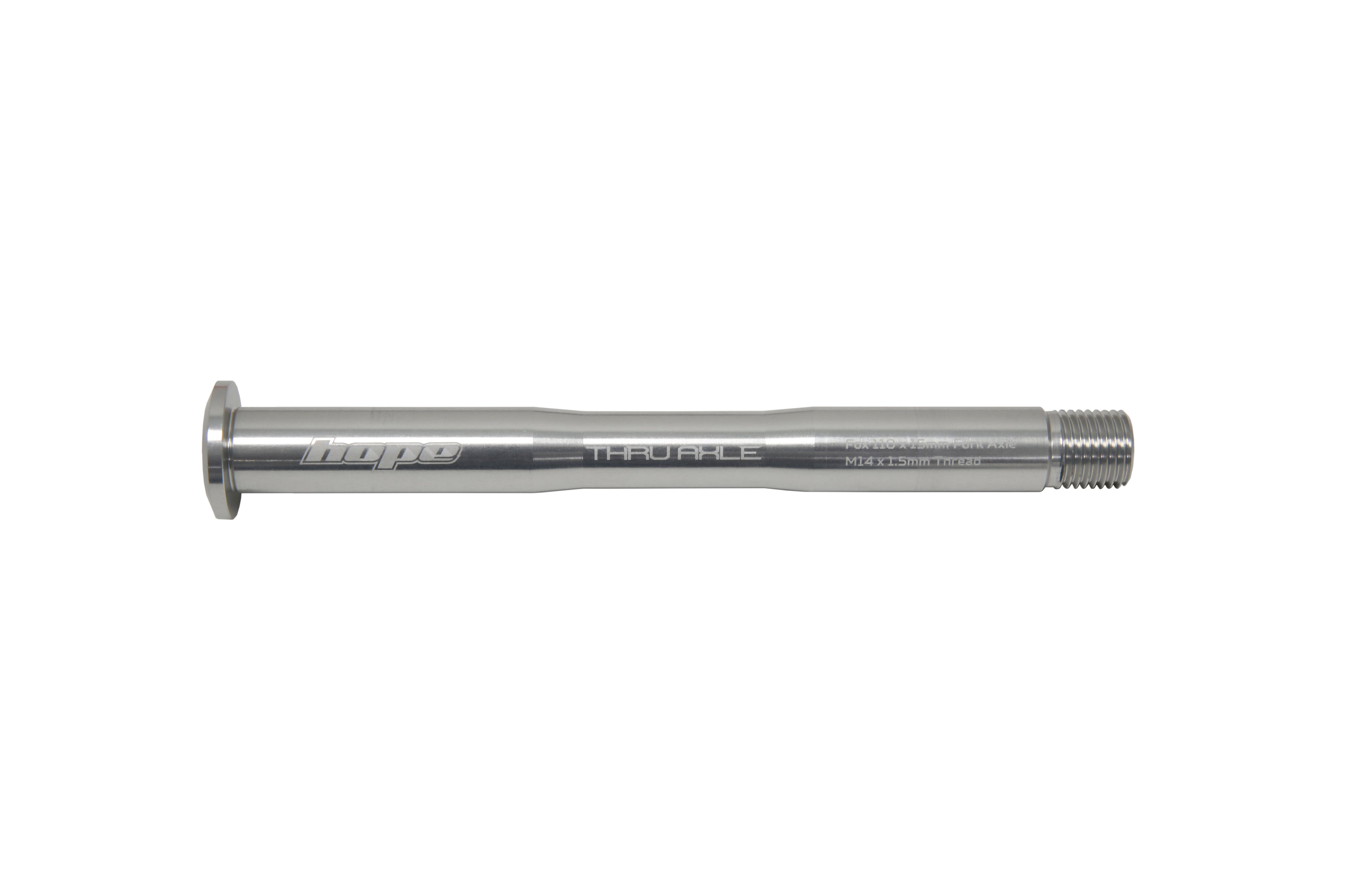 Hope - Thru Axle - Front - Fox 110 x 15mm M14 x 1.5mm Thread