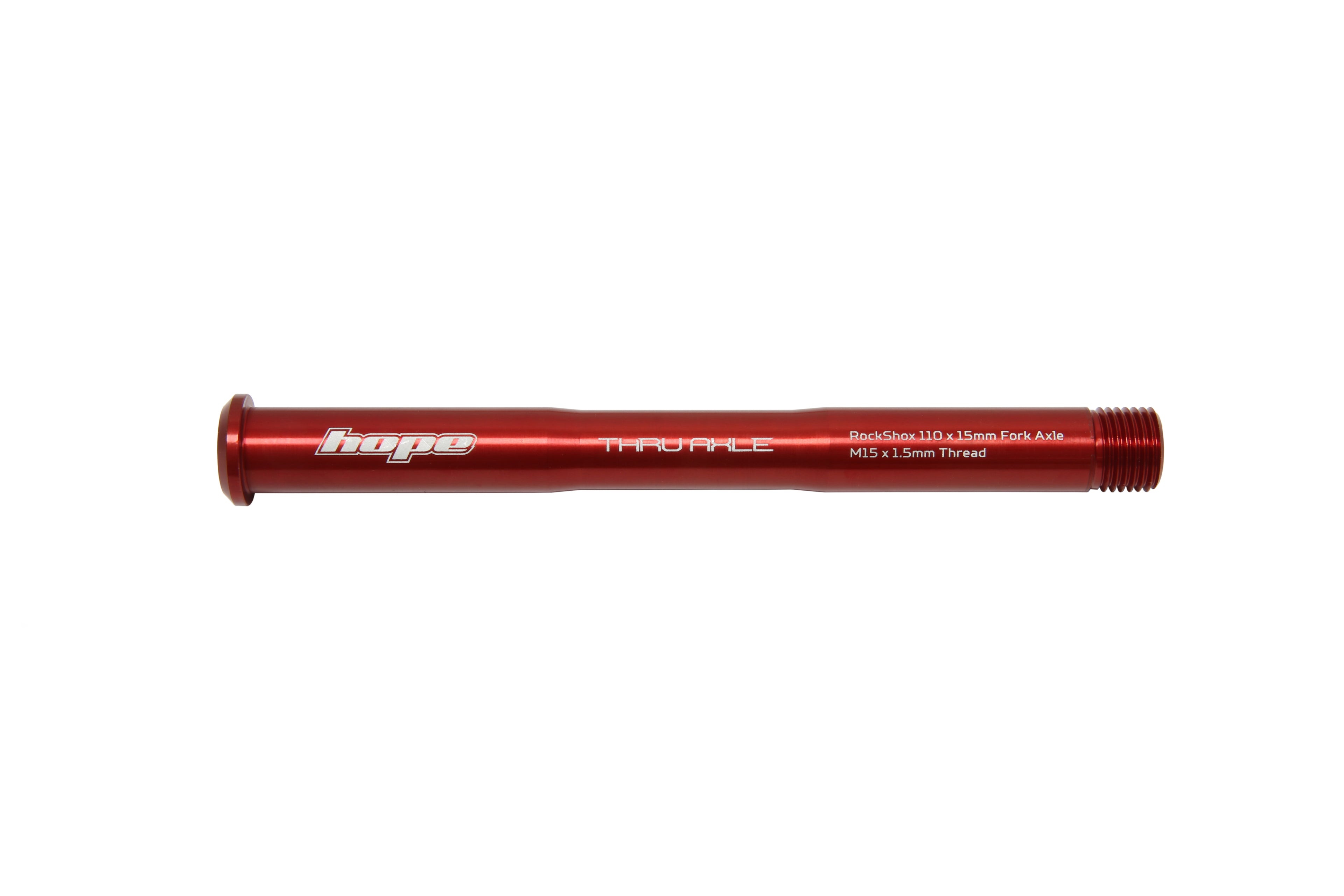 Hope - Thru Axle - Front - Rockshox 110 x 15mm M15 x 1.5mm Thread