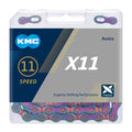 KMC X11 Chain Aurora Blue 118L