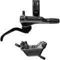 Shimano BR-M6220 Deore 4 pot bled brake lever/post mount calliper, 1700 mm hose - Rear