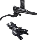 Shimano Deore XT BR-M8100/BL-M8100 bled brake lever/post mount calliper, front right