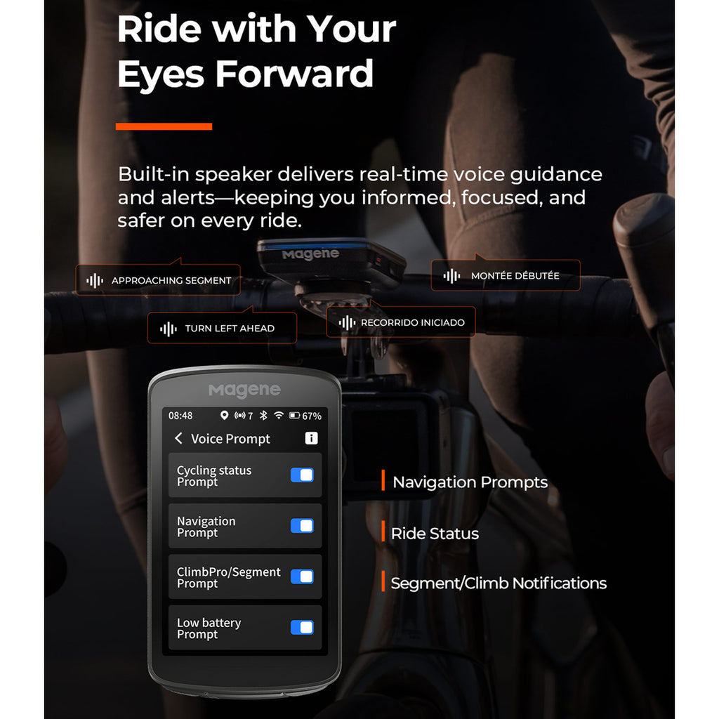 Magene C706 Smart GPS Bike Computer