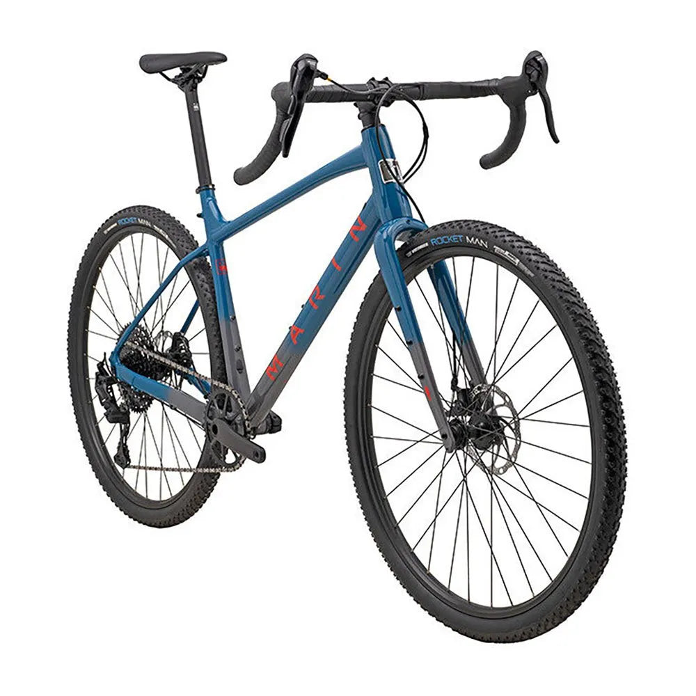 Marin Gestalt X10 Gravel Bike - Gloss Blue/Grey
