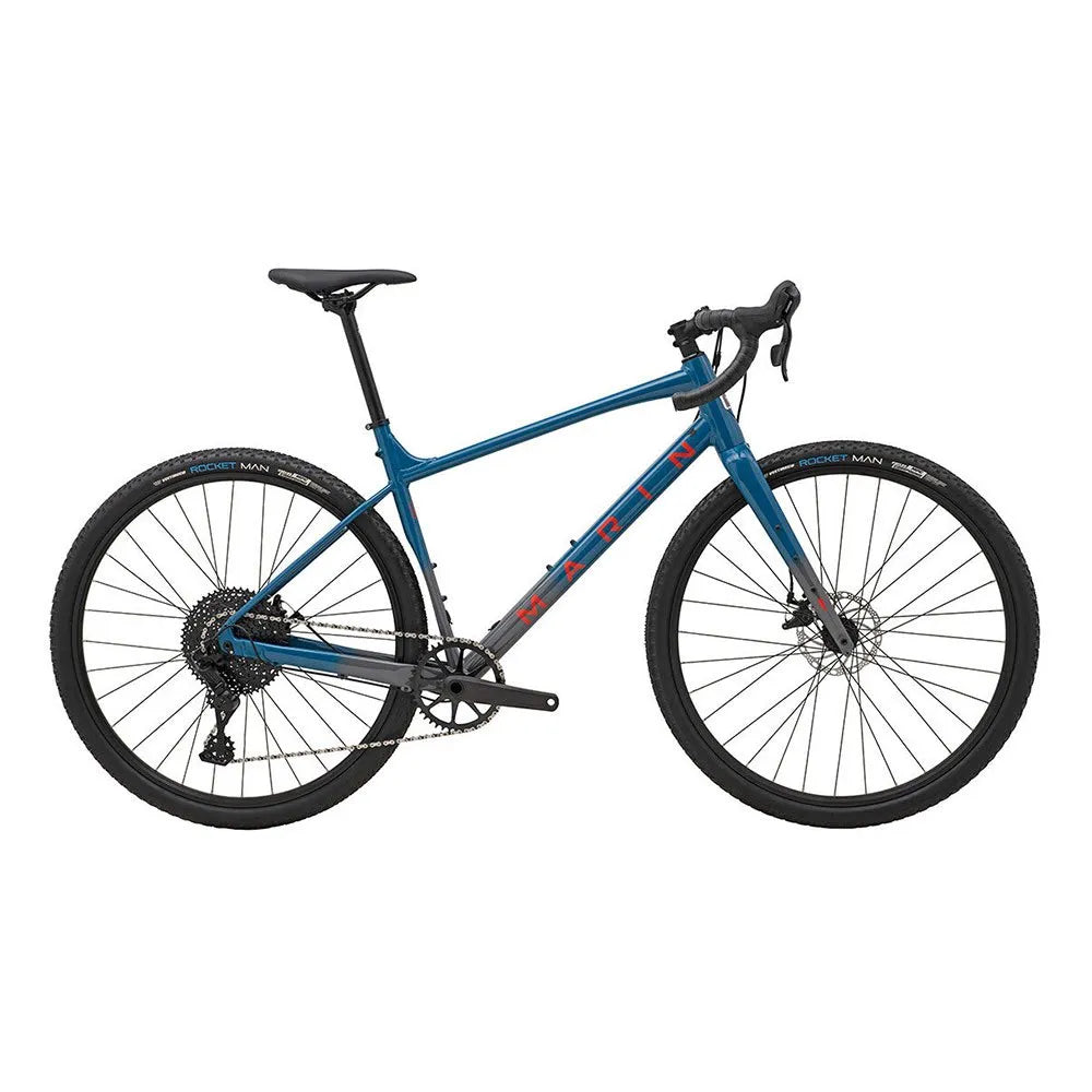 Marin Gestalt X10 Gravel Bike - Gloss Blue/Grey