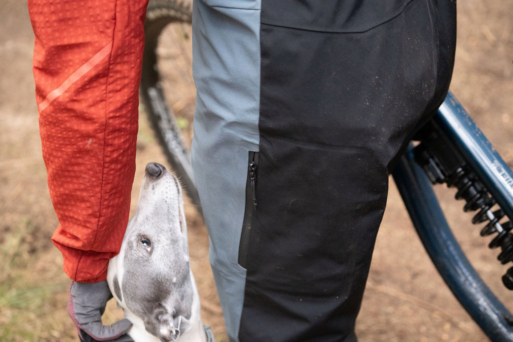 Madison -DTE 4 Season DWR Bib Trousers, airforce grey / black