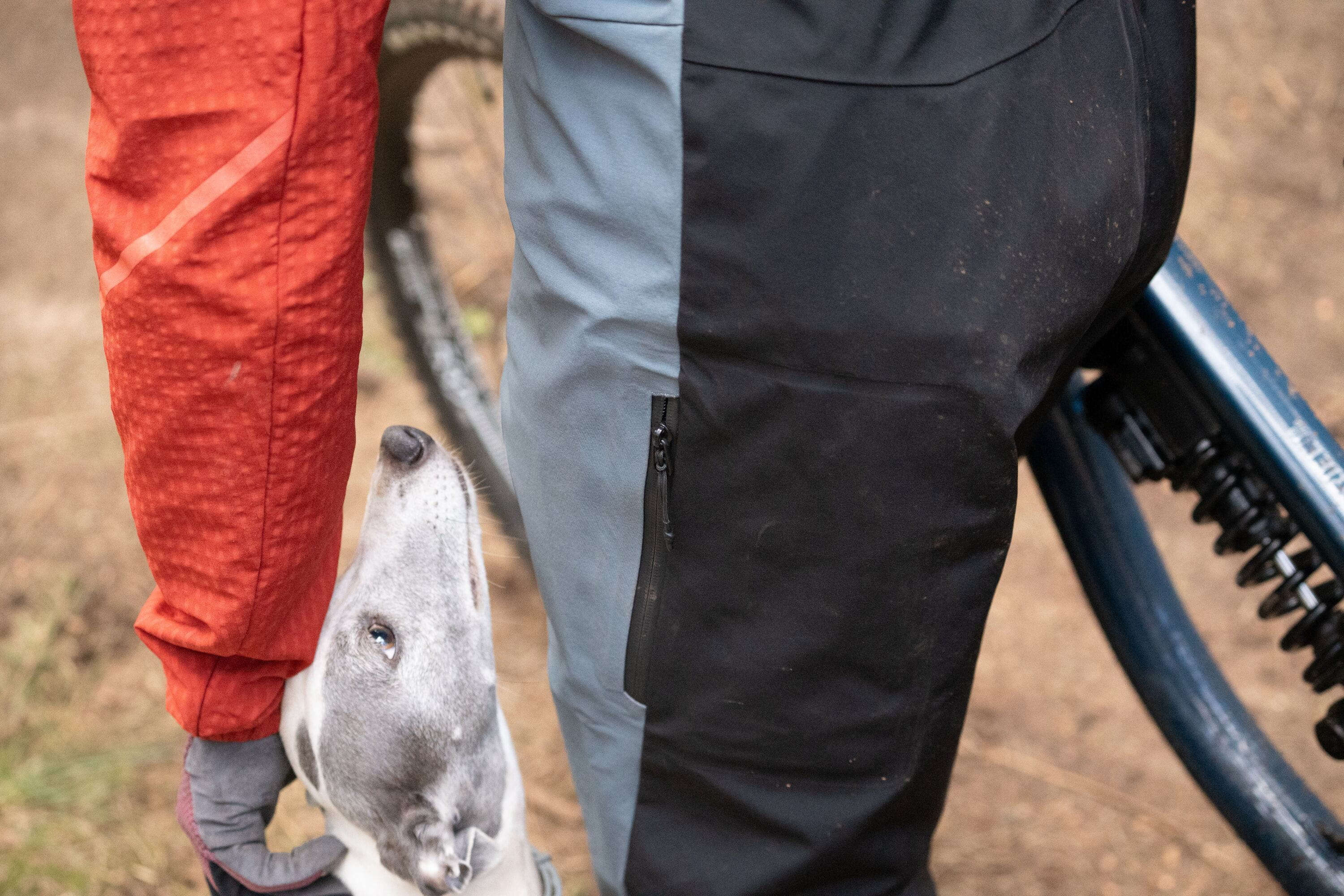 Madison -DTE 4 Season DWR Bib Trousers, airforce grey / black