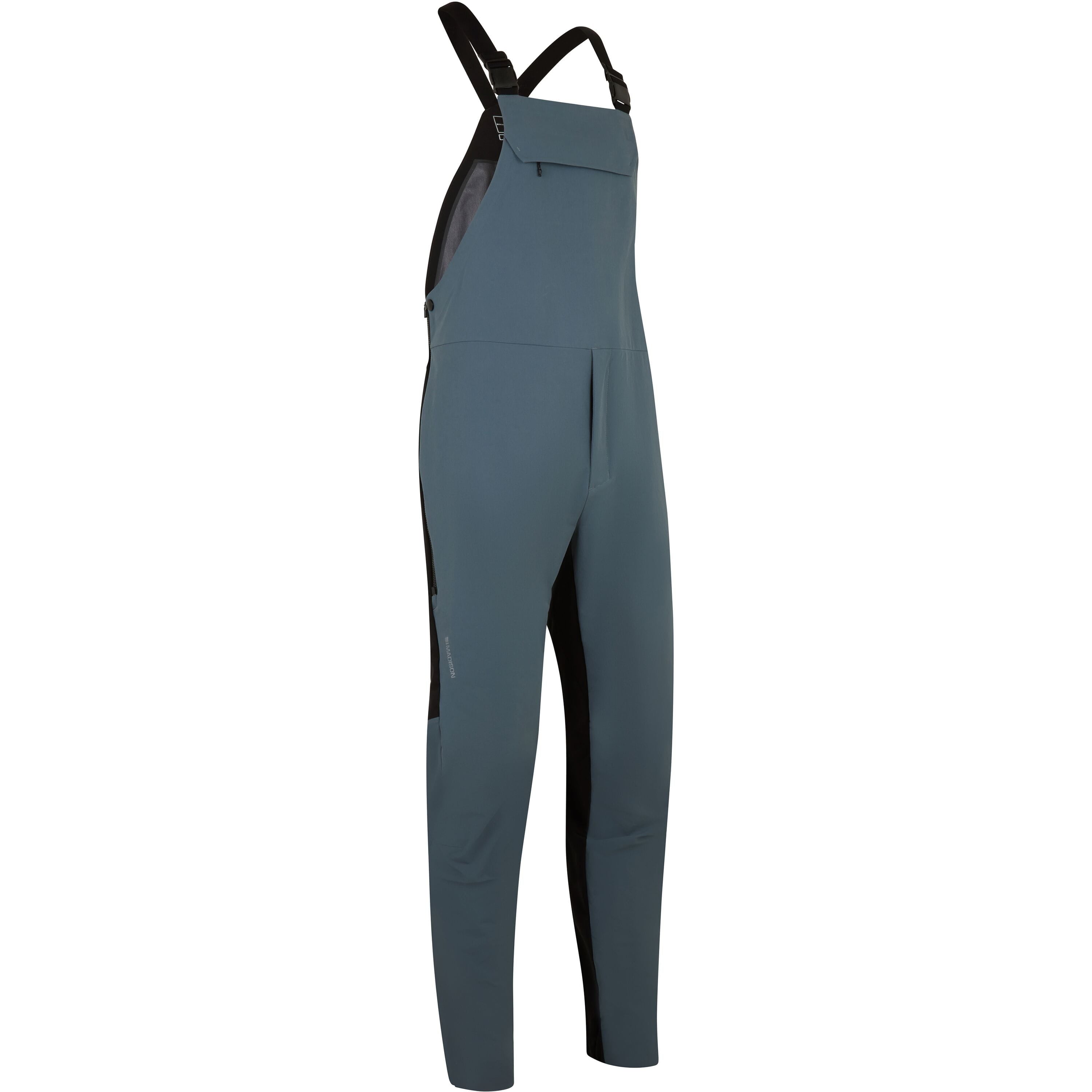 Madison -DTE 4 Season DWR Bib Trousers, airforce grey / black