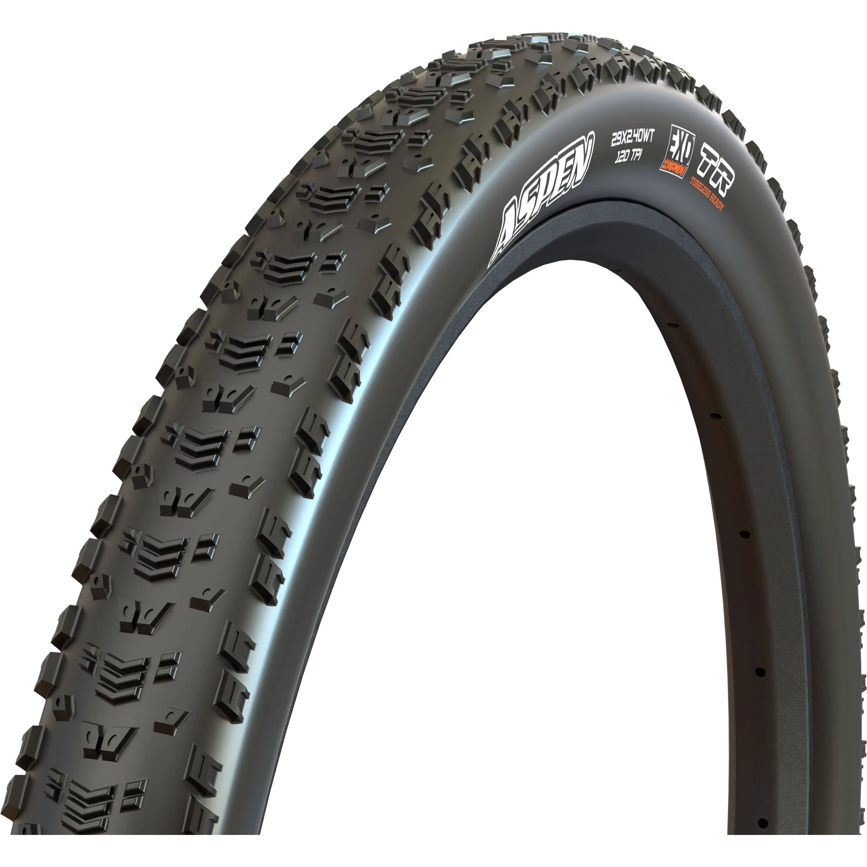 Maxxis Aspen 120 TPI Folding Dual Compound EXO Tubeless Tyre Tyre