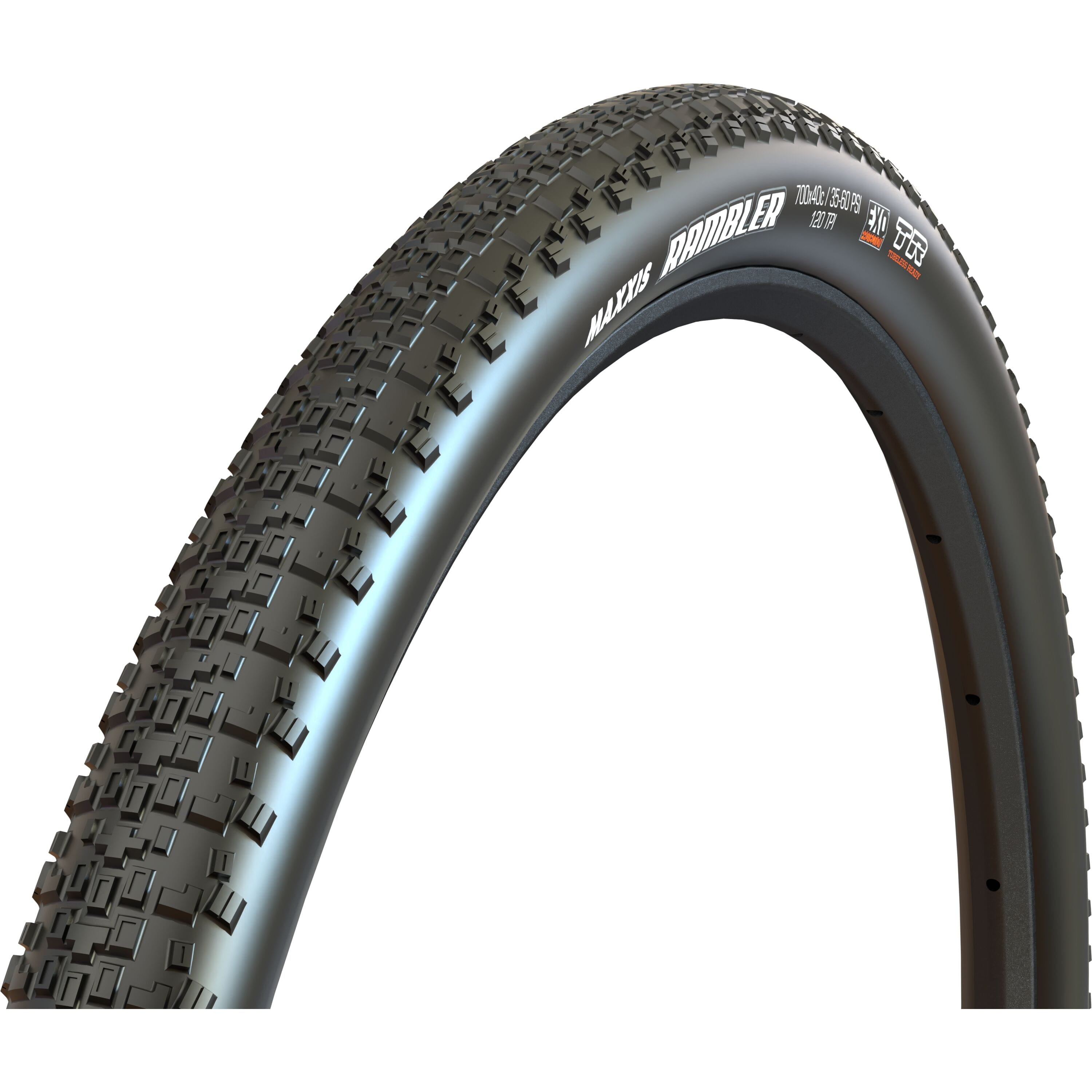 MAXXIS - Rambler 700 x 45C 60 TPI Folding Dual Compound Silkshield Tubeless Tyre