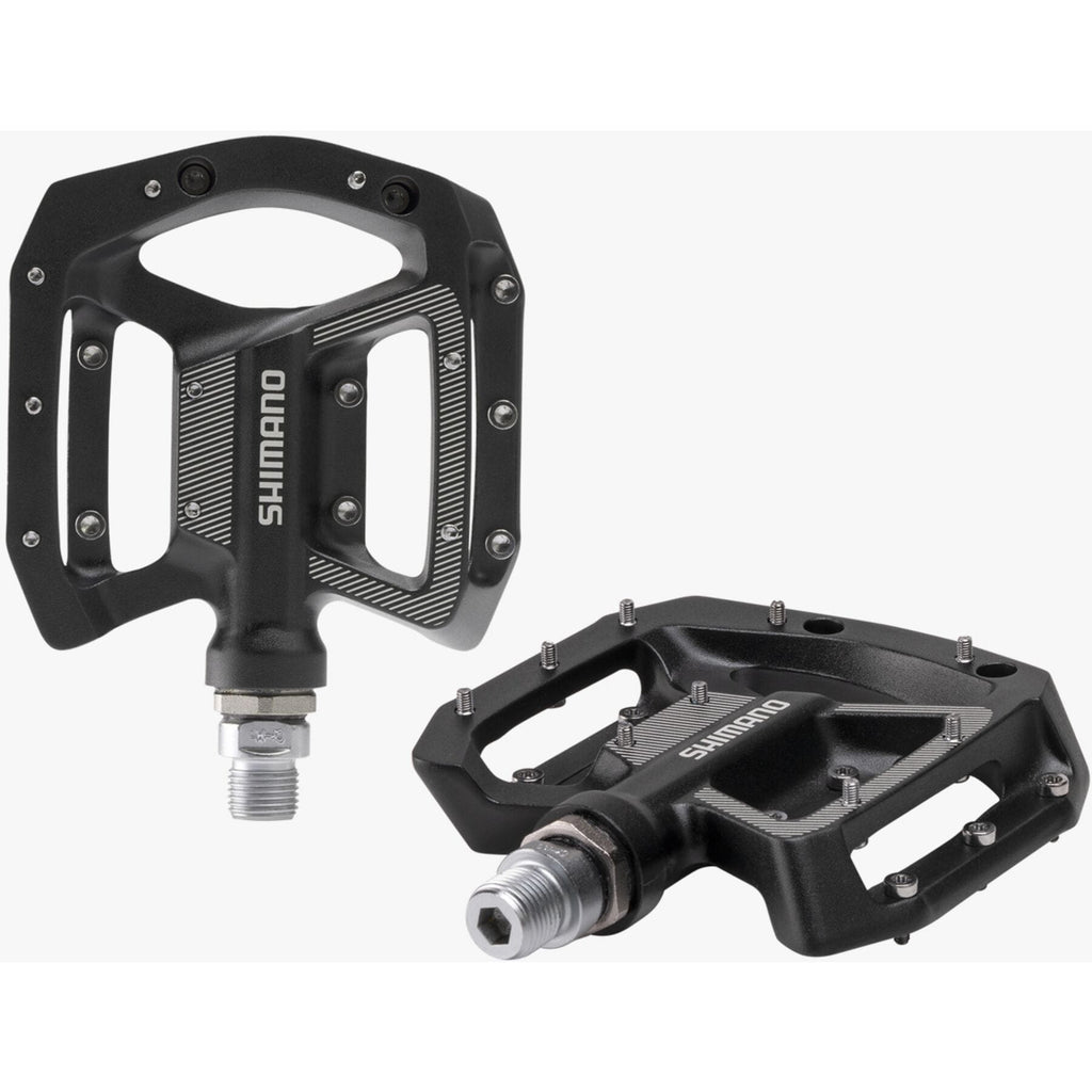 Shimano PD-GR500 MTB flat pedals, black