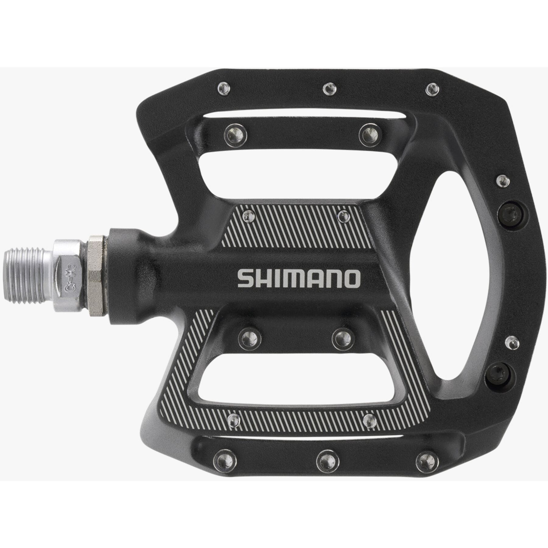 Shimano PD-GR500 MTB flat pedals, black