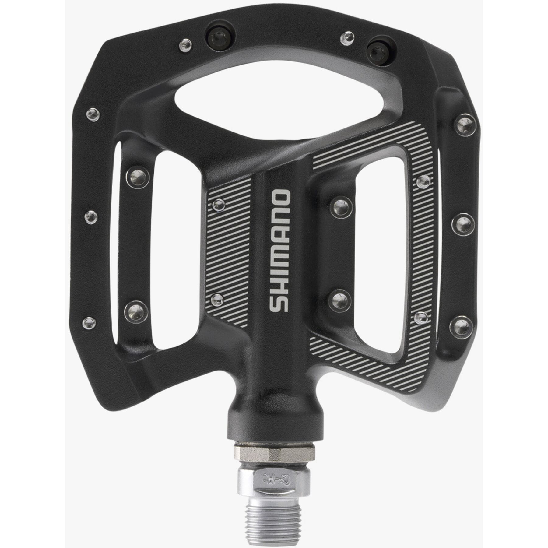 Shimano PD-GR500 MTB flat pedals, black