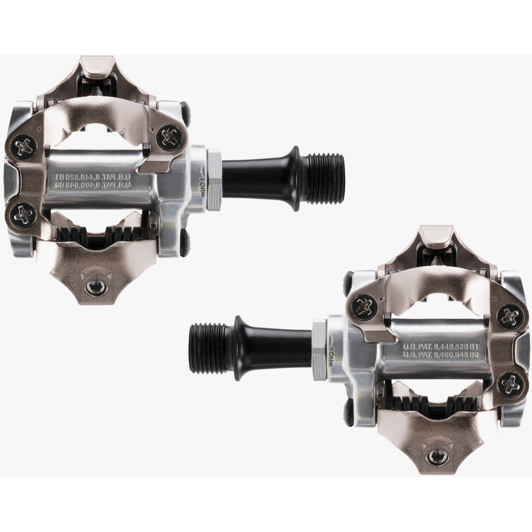 Shimano PD-M540 MTB SPD pedals - two sided mechanism - Silver